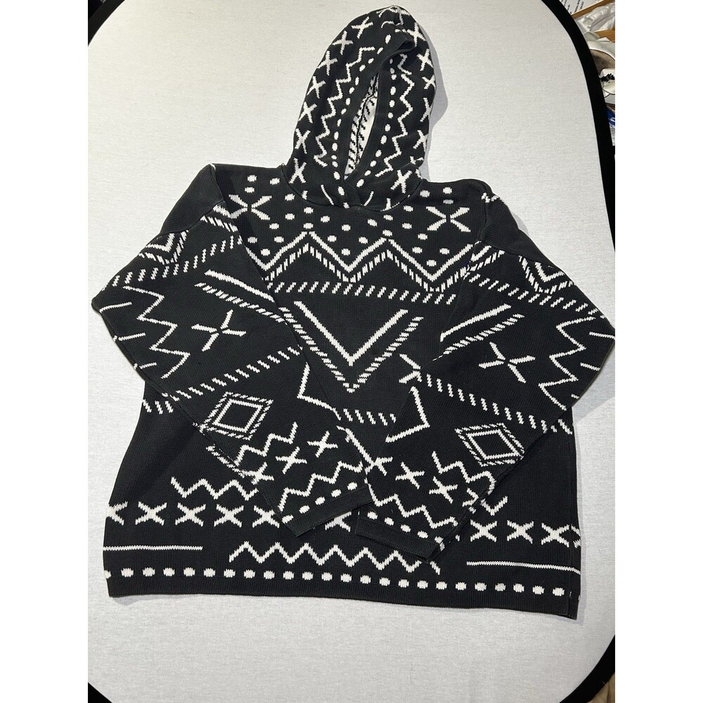 Vintage Smythe & Company 90's Southwest blanket design Hoodie cotton sweater XL